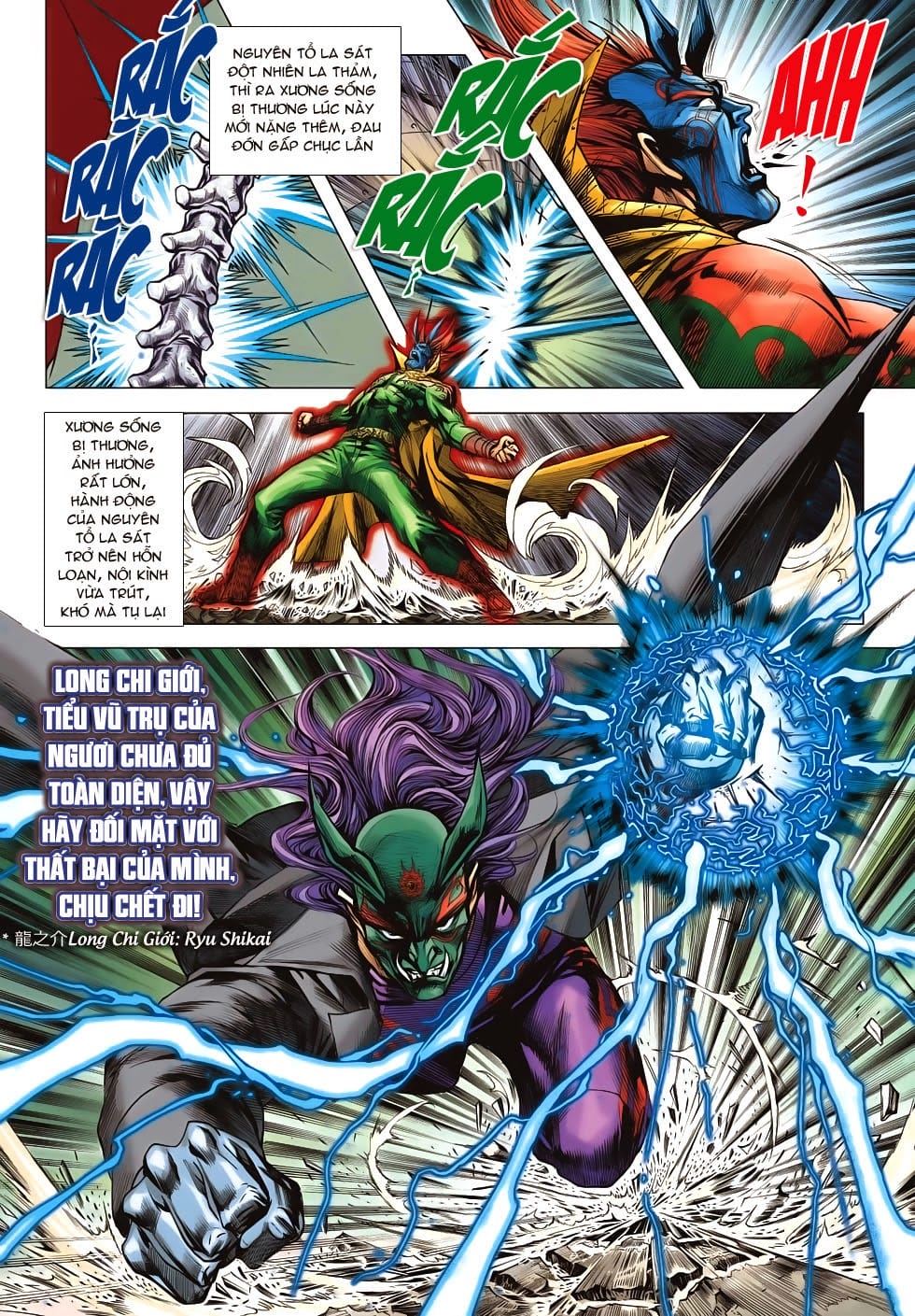 Truyện Tranh Tân Tác Long Hổ Môn trang 4