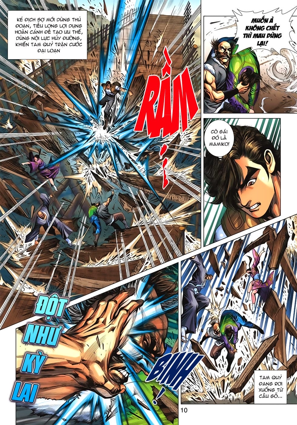 Truyện Tranh Tân Tác Long Hổ Môn trang 4