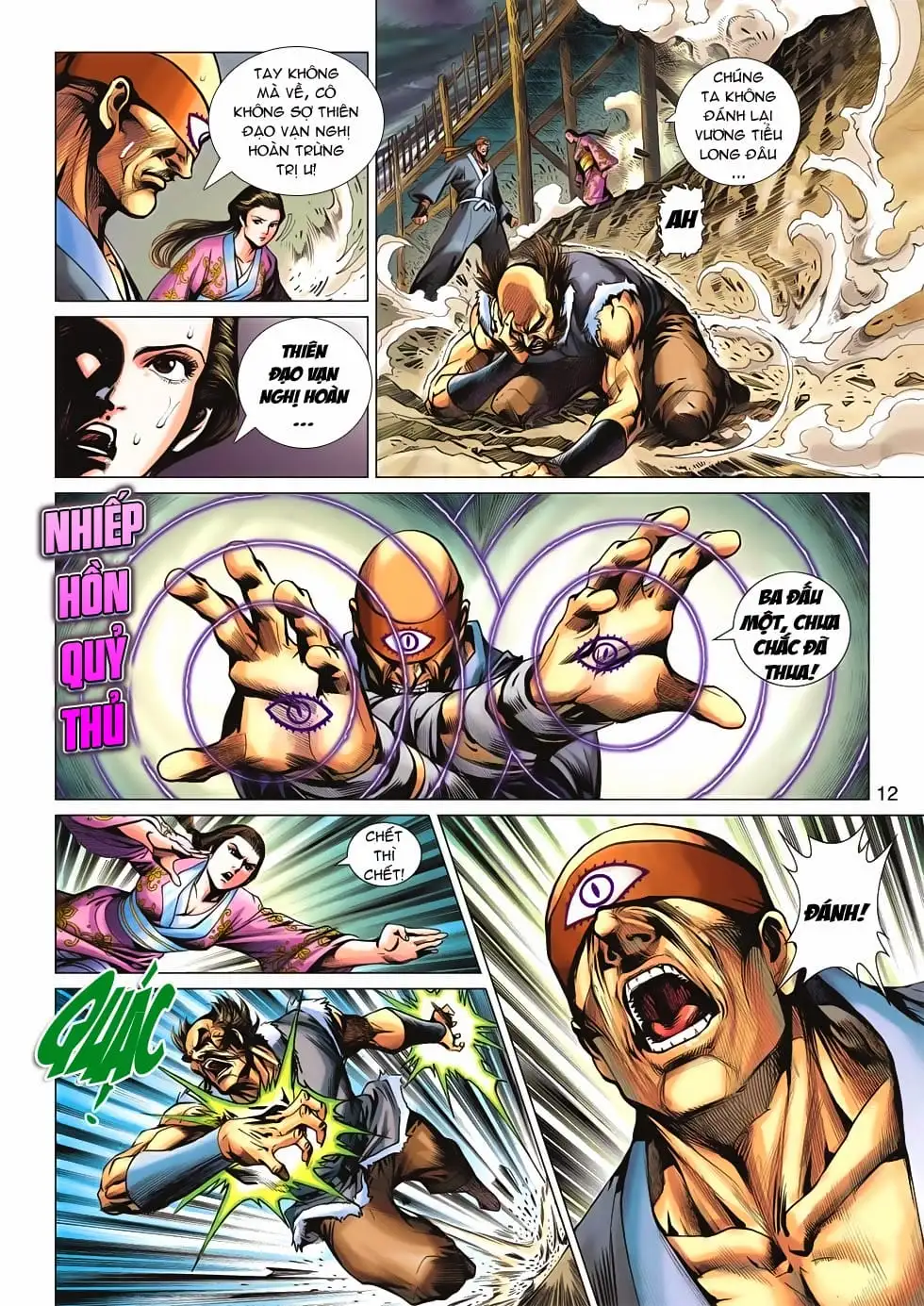 Truyện Tranh Tân Tác Long Hổ Môn trang 4