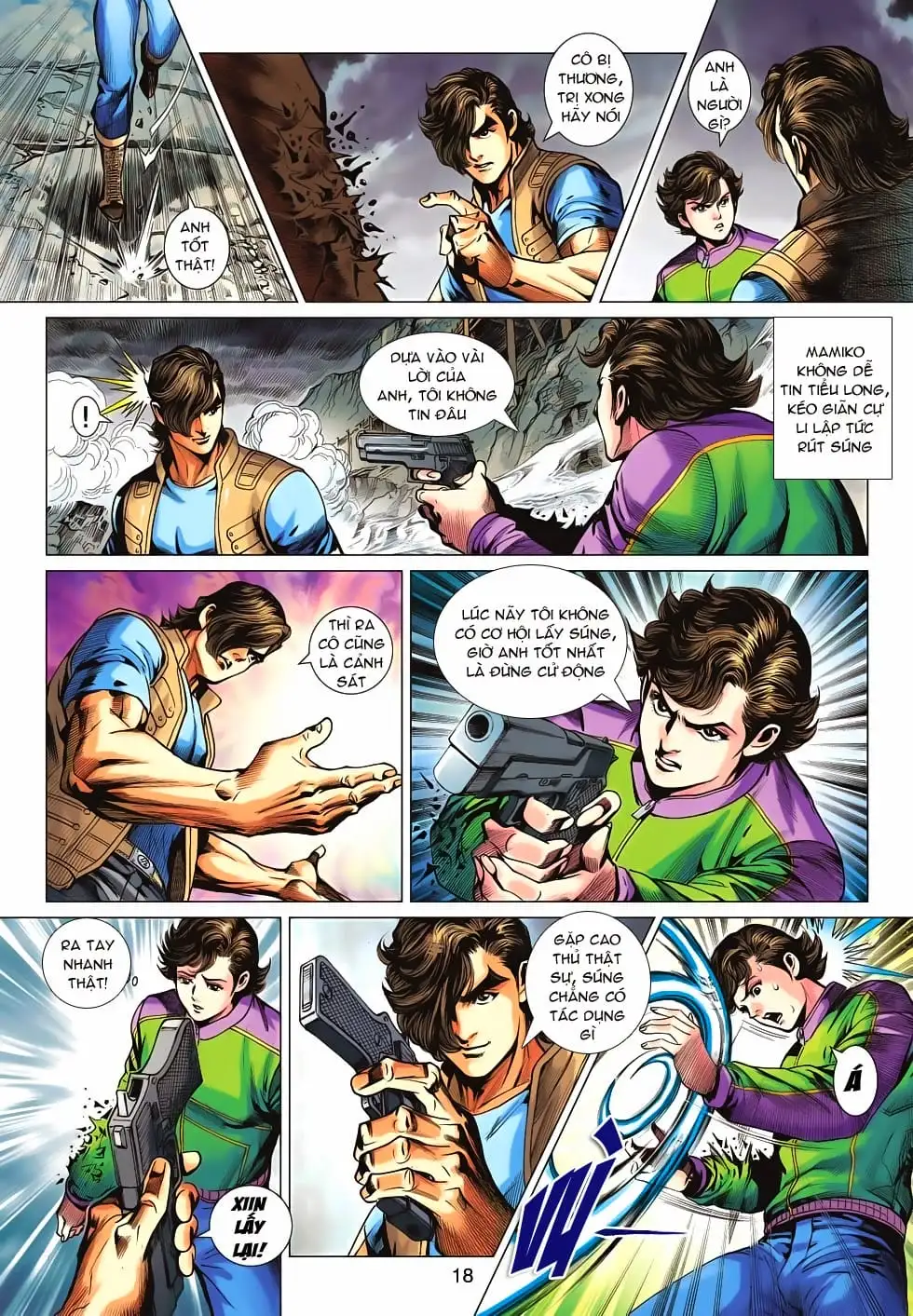 Truyện Tranh Tân Tác Long Hổ Môn trang 4