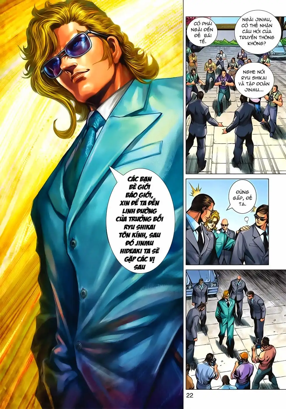 Truyện Tranh Tân Tác Long Hổ Môn trang 4