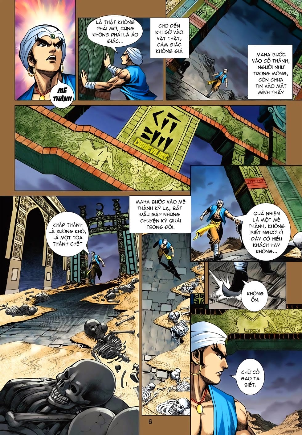 Truyện Tranh Tân Tác Long Hổ Môn trang 4