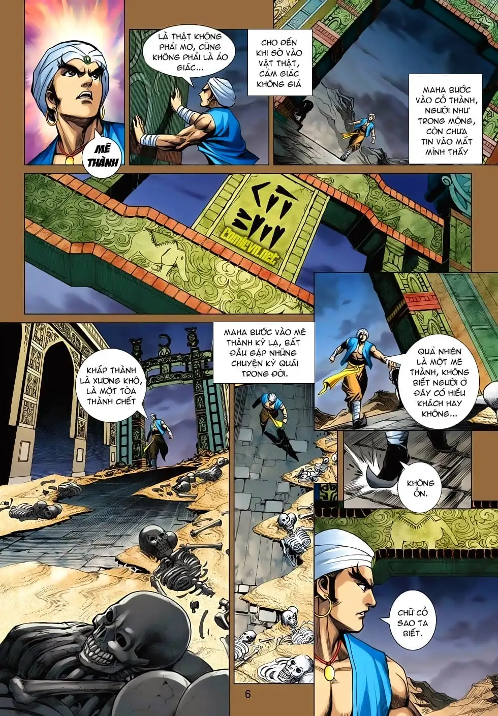 Truyện Tranh Tân Tác Long Hổ Môn trang 4