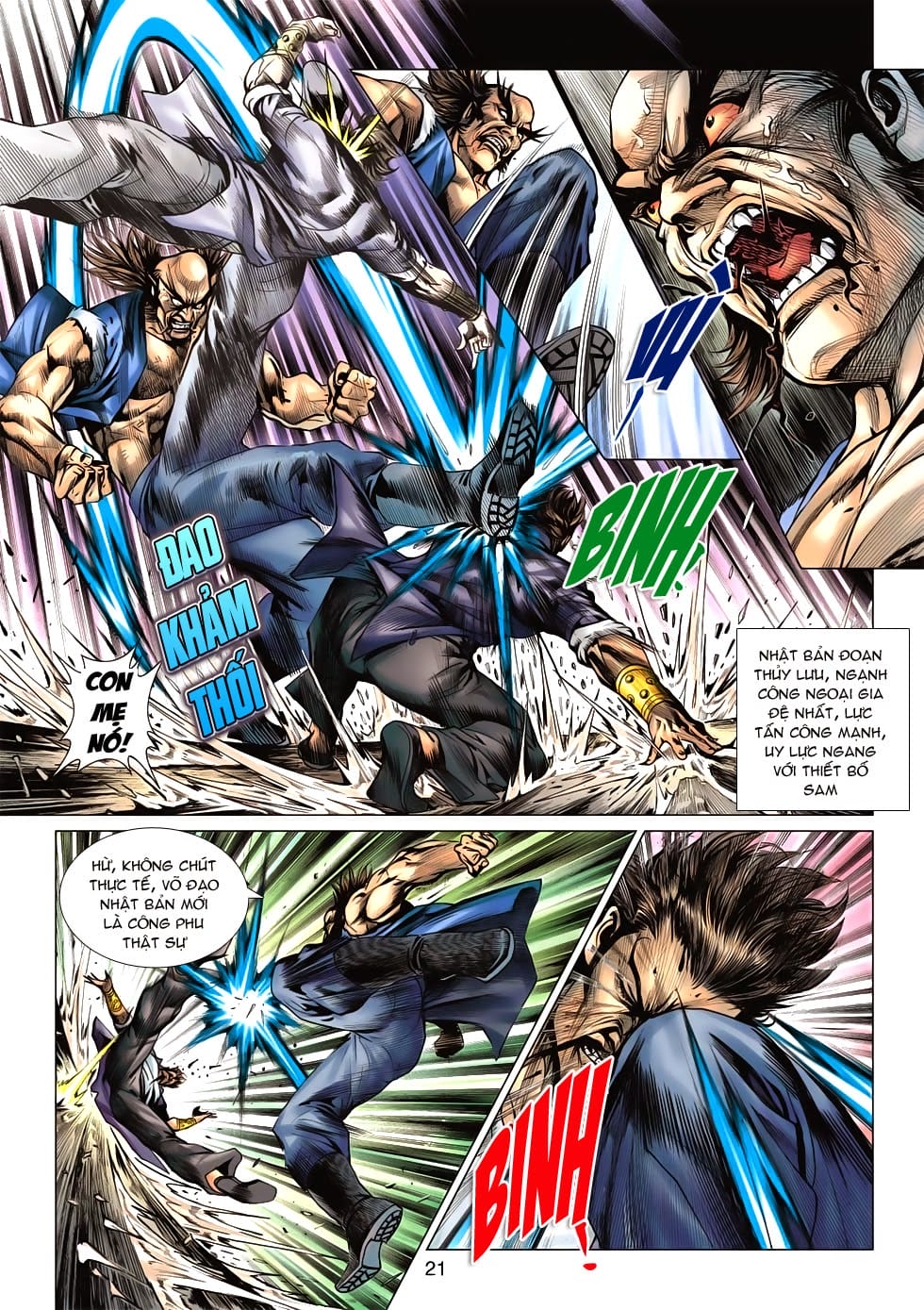 Truyện Tranh Tân Tác Long Hổ Môn trang 4