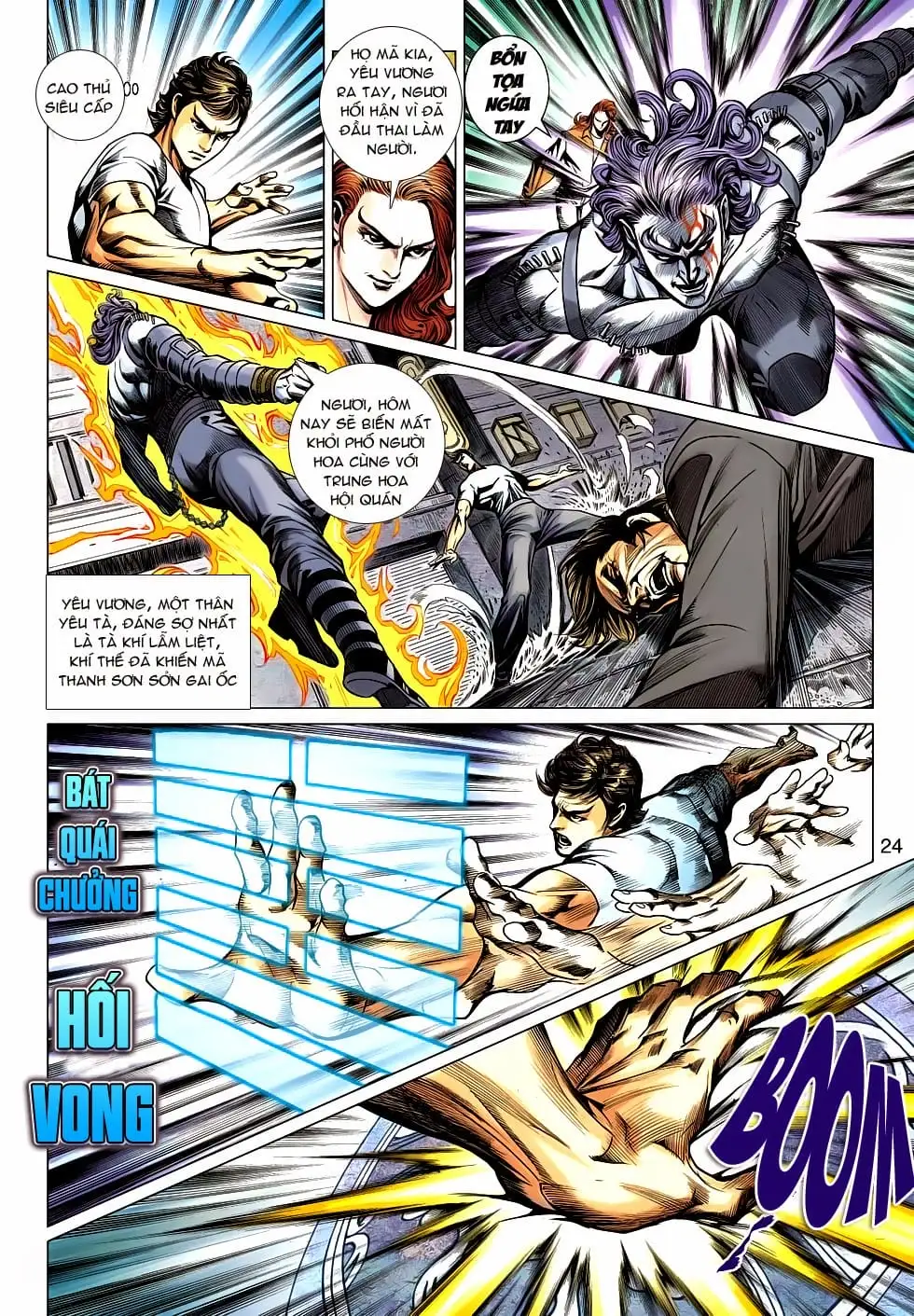 Truyện Tranh Tân Tác Long Hổ Môn trang 4