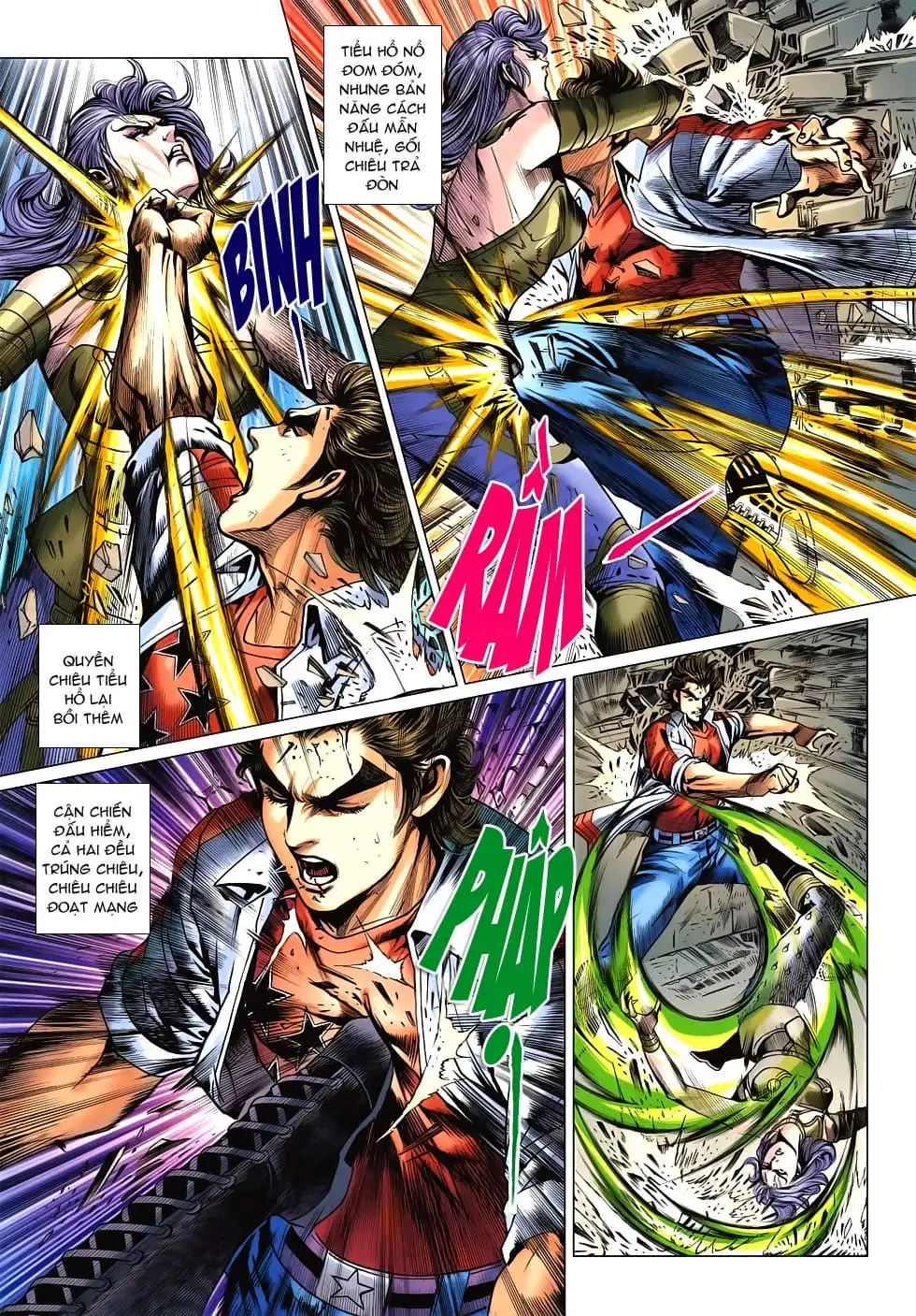 Truyện Tranh Tân Tác Long Hổ Môn trang 4