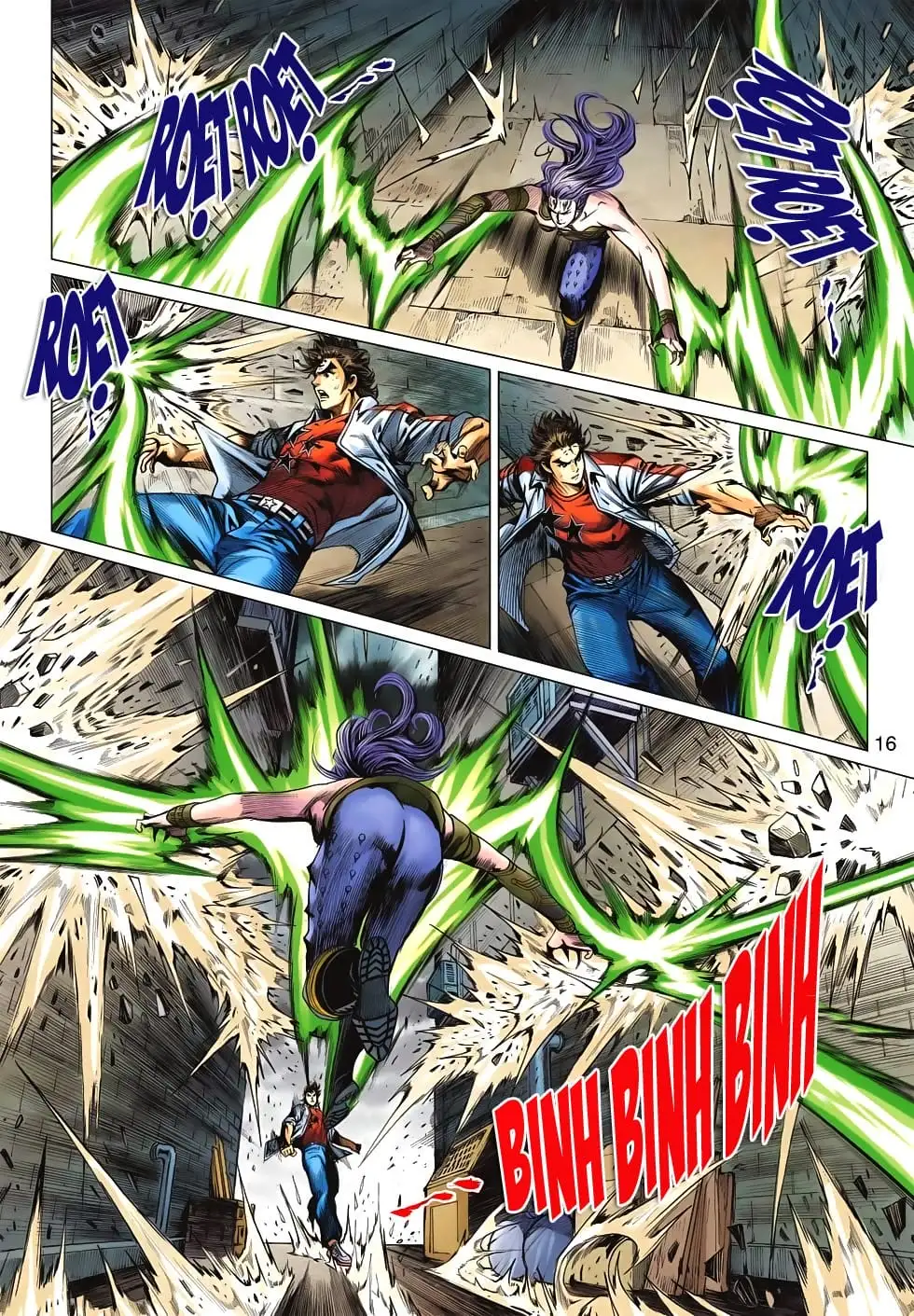 Truyện Tranh Tân Tác Long Hổ Môn trang 4