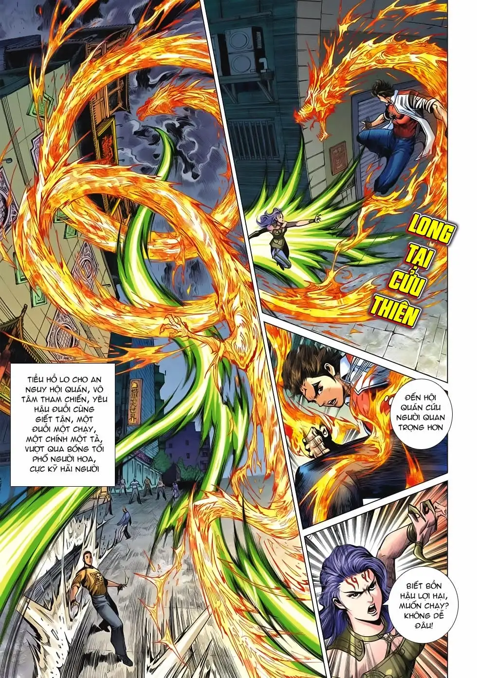 Truyện Tranh Tân Tác Long Hổ Môn trang 4