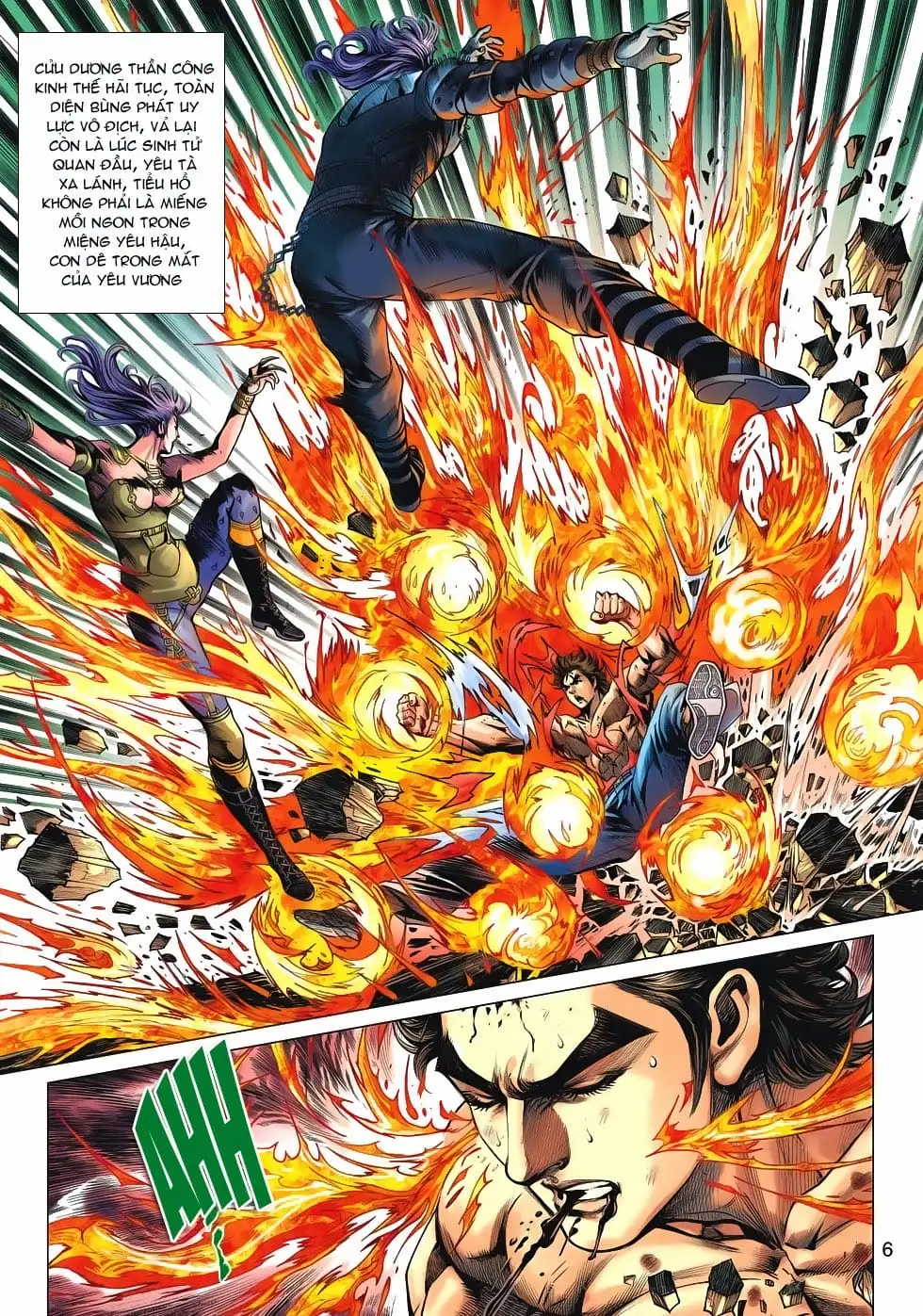 Truyện Tranh Tân Tác Long Hổ Môn trang 4