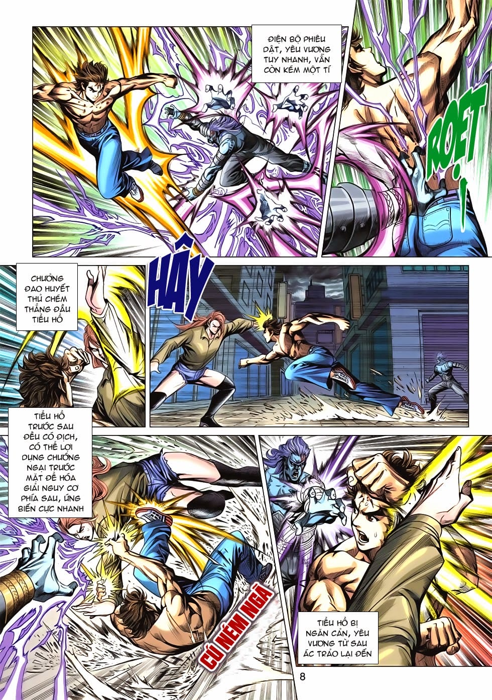 Truyện Tranh Tân Tác Long Hổ Môn trang 4