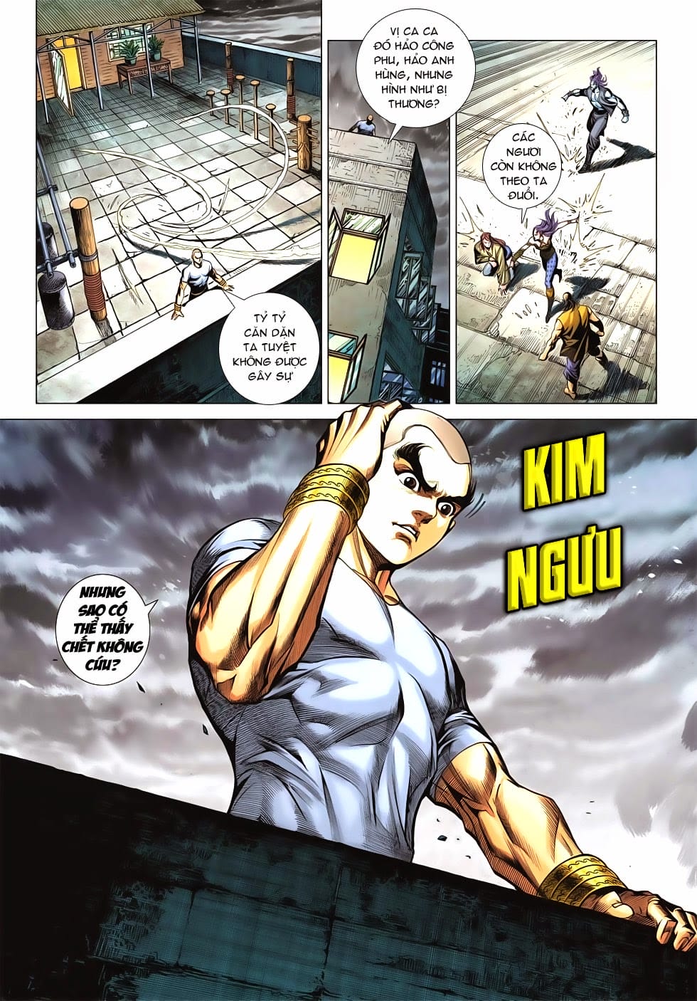 Truyện Tranh Tân Tác Long Hổ Môn trang 4