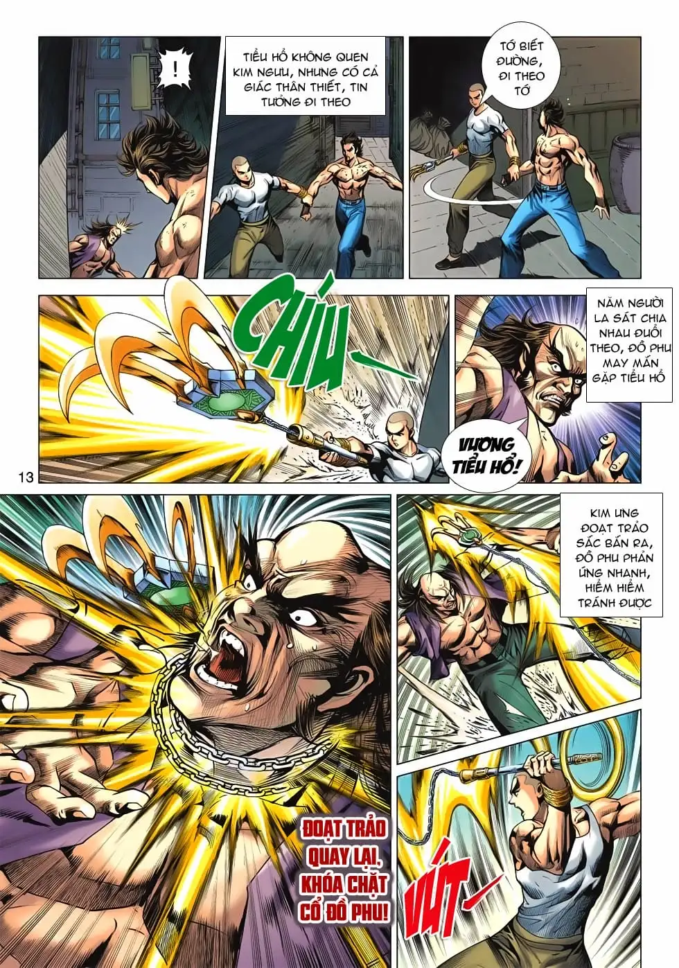 Truyện Tranh Tân Tác Long Hổ Môn trang 4