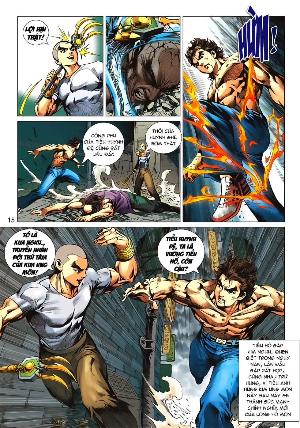 Truyện Tranh Tân Tác Long Hổ Môn trang 4