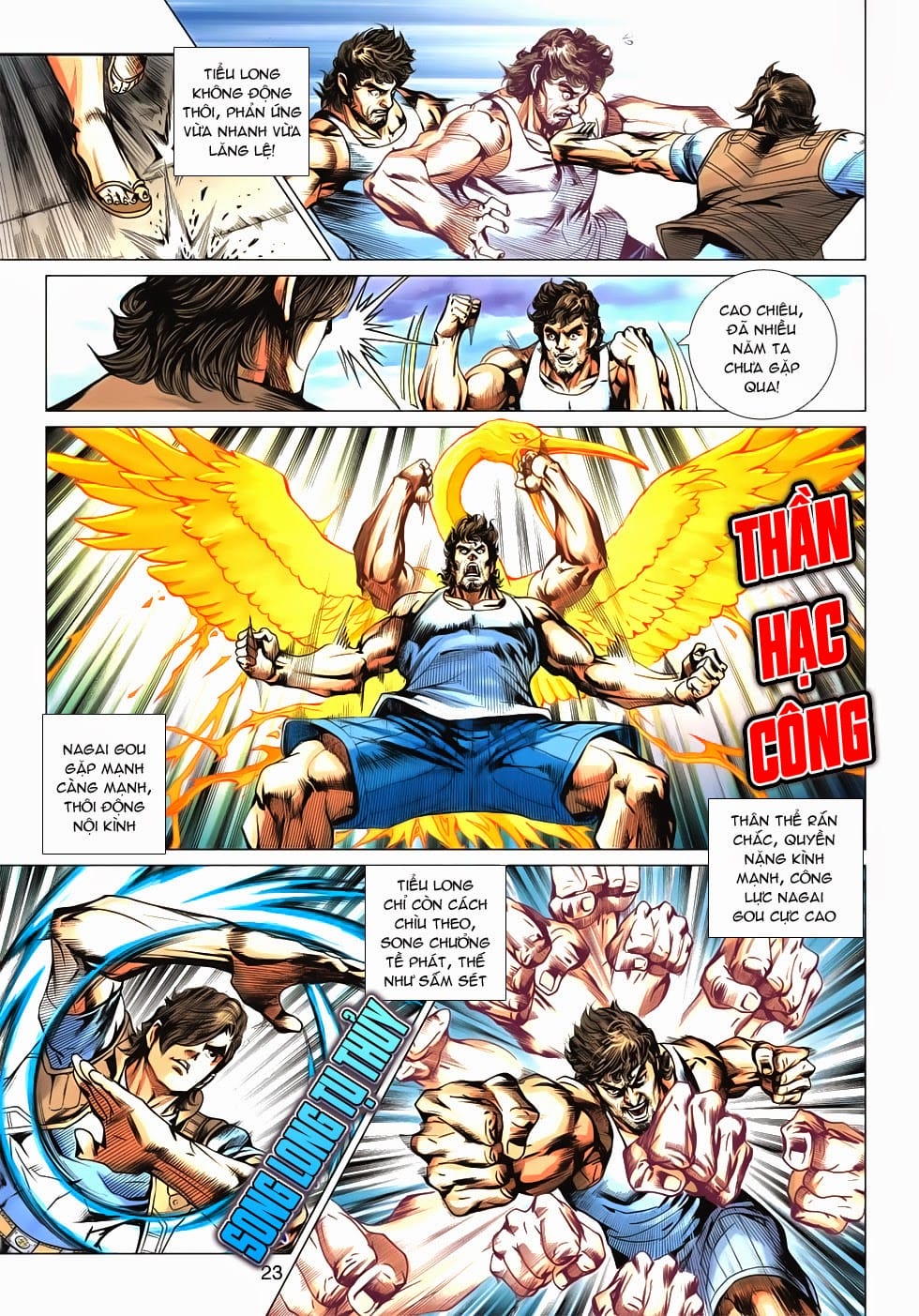 Truyện Tranh Tân Tác Long Hổ Môn trang 4