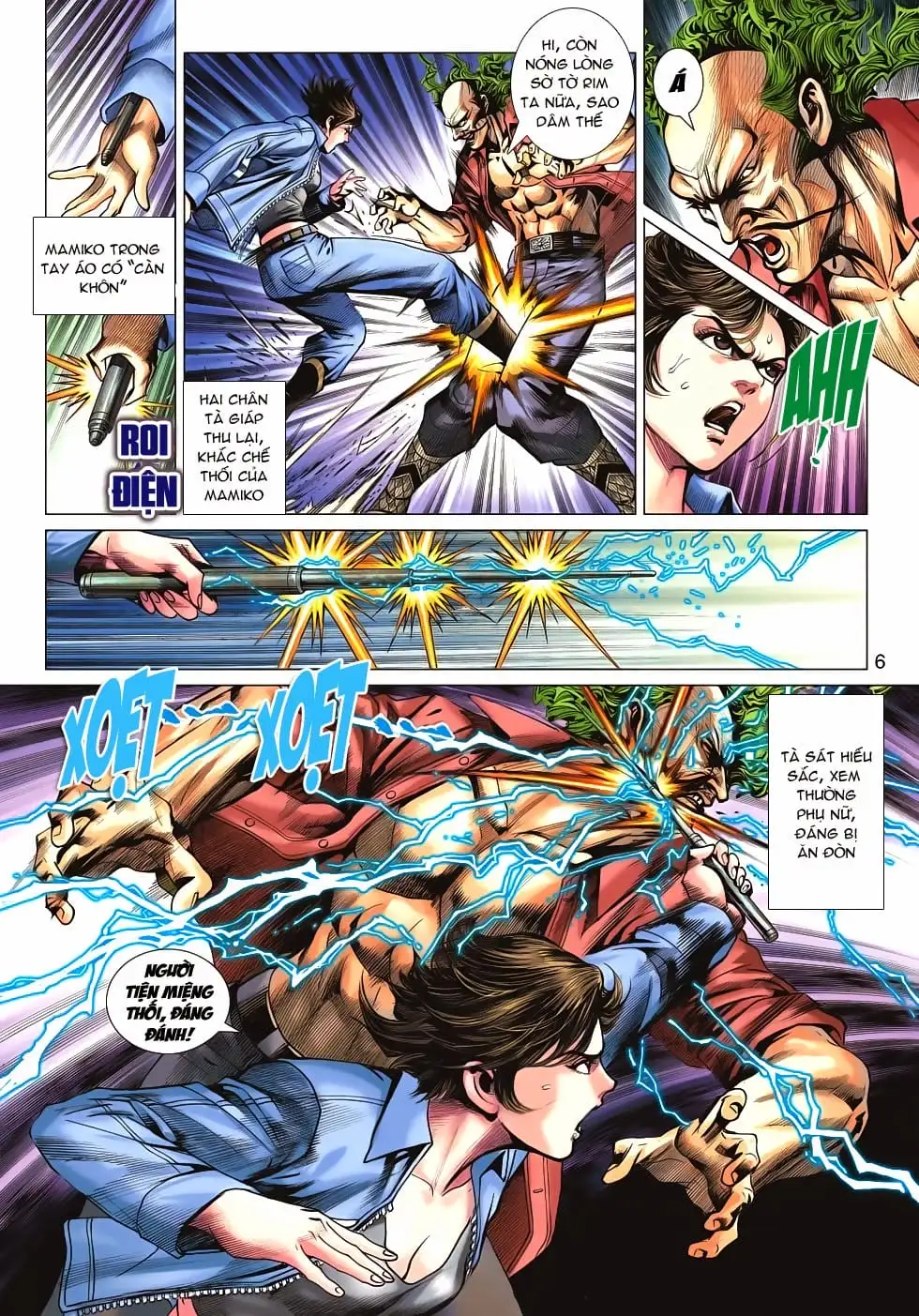 Truyện Tranh Tân Tác Long Hổ Môn trang 4