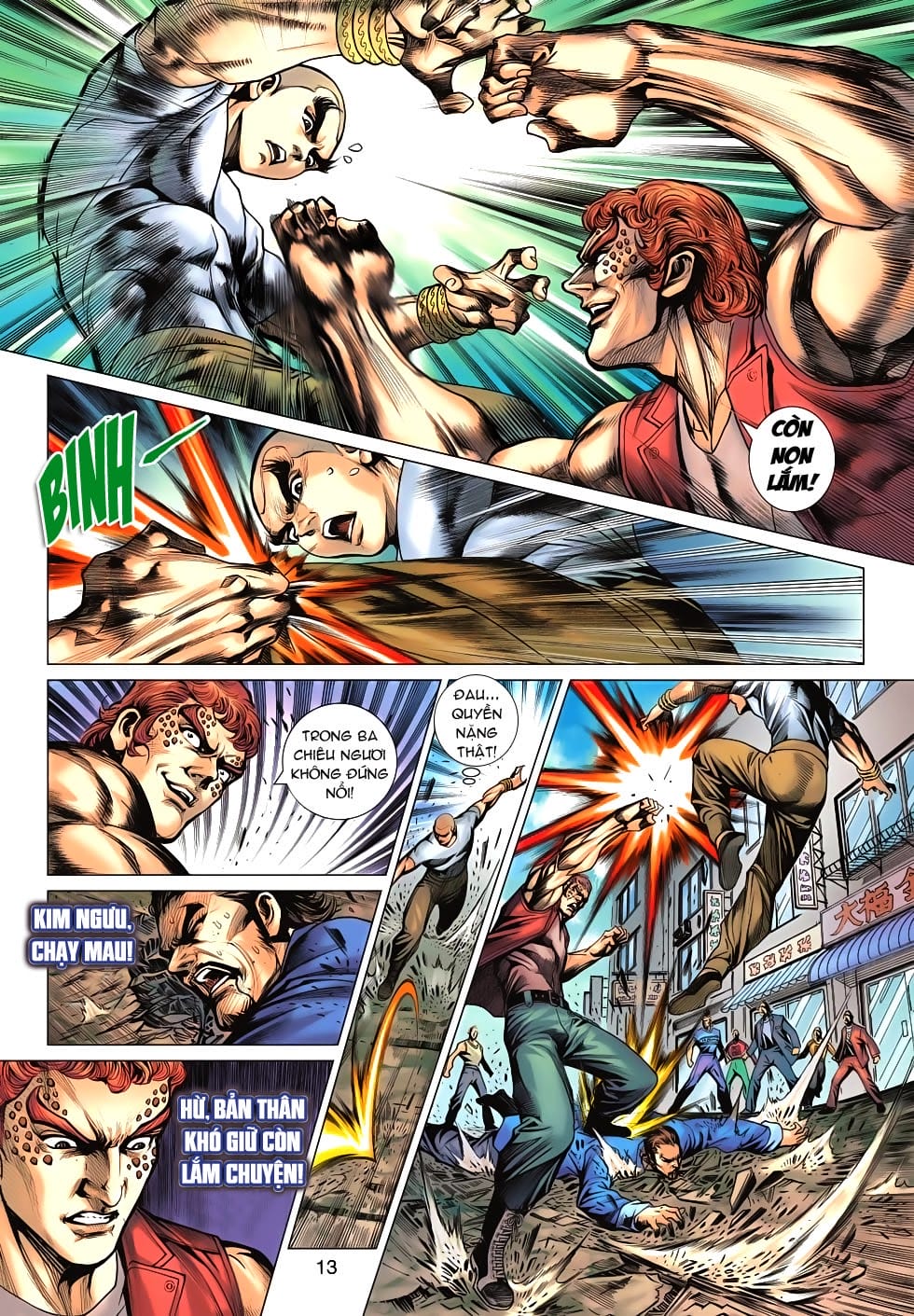 Truyện Tranh Tân Tác Long Hổ Môn trang 4