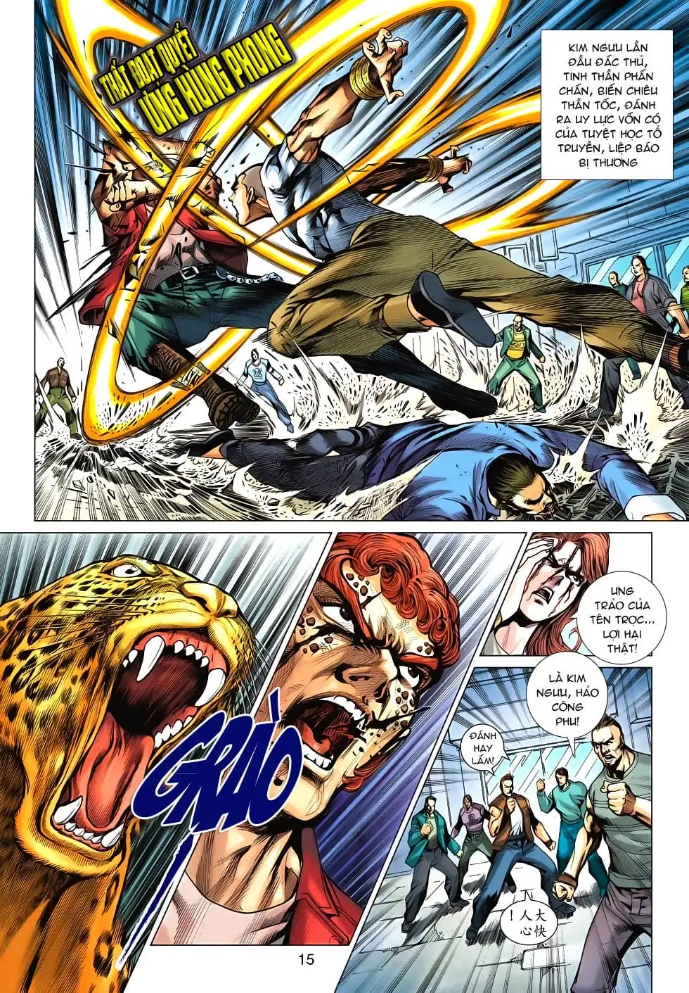 Truyện Tranh Tân Tác Long Hổ Môn trang 4