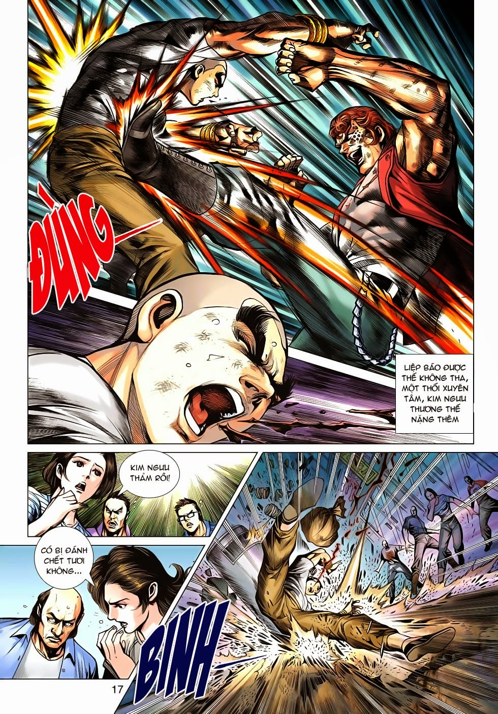 Truyện Tranh Tân Tác Long Hổ Môn trang 4