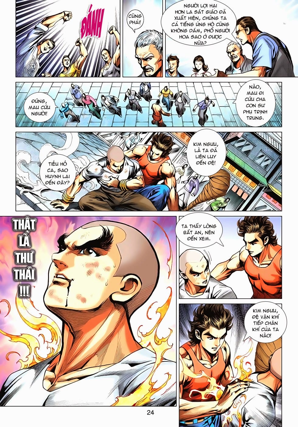 Truyện Tranh Tân Tác Long Hổ Môn trang 4