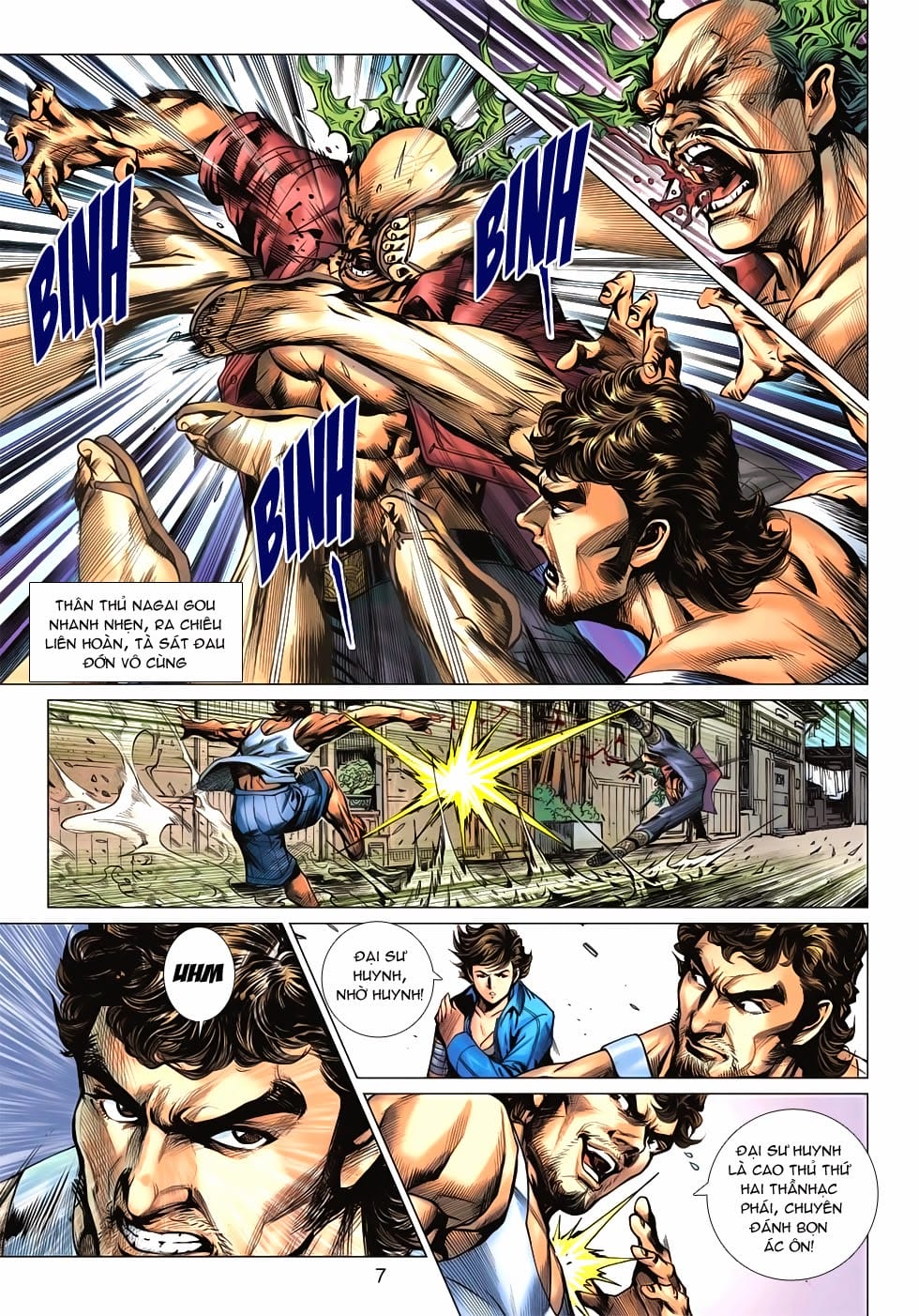 Truyện Tranh Tân Tác Long Hổ Môn trang 4