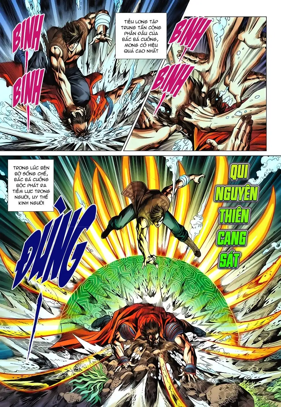 Truyện Tranh Tân Tác Long Hổ Môn trang 4