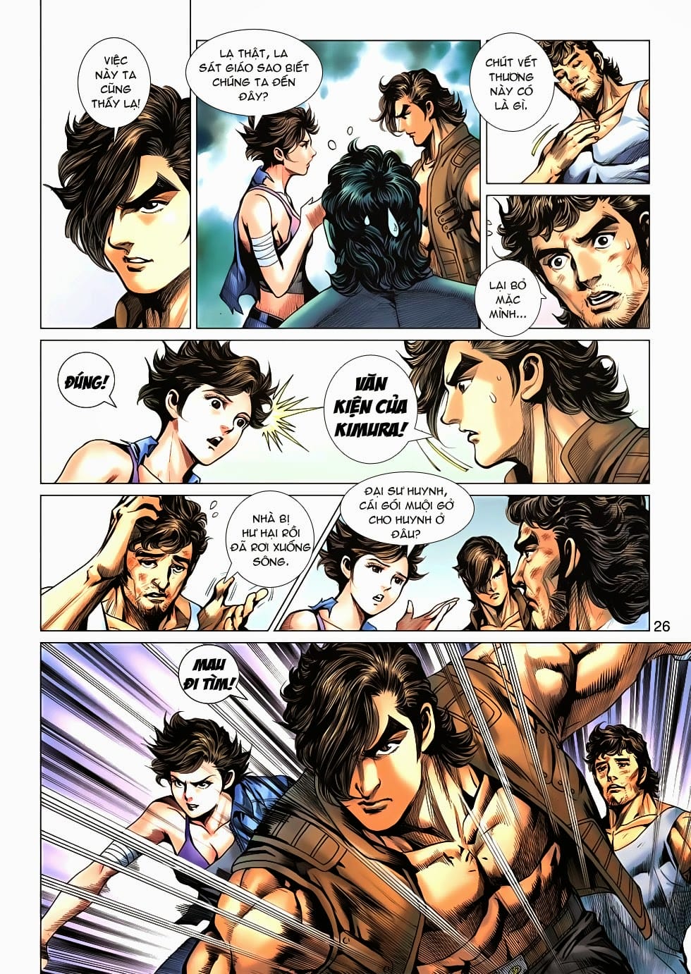 Truyện Tranh Tân Tác Long Hổ Môn trang 4