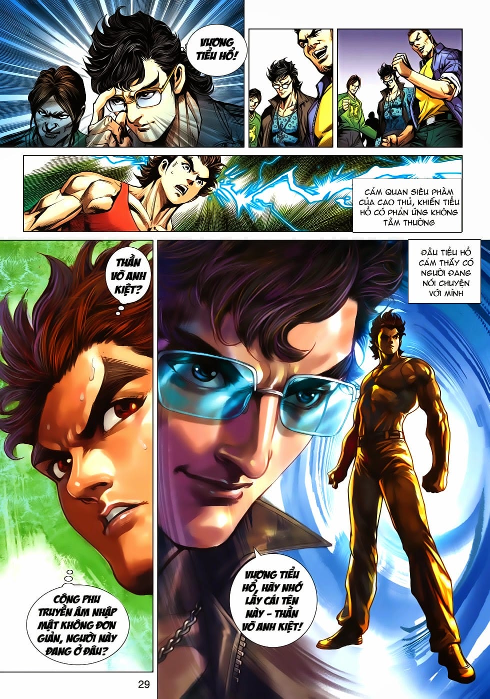 Truyện Tranh Tân Tác Long Hổ Môn trang 4