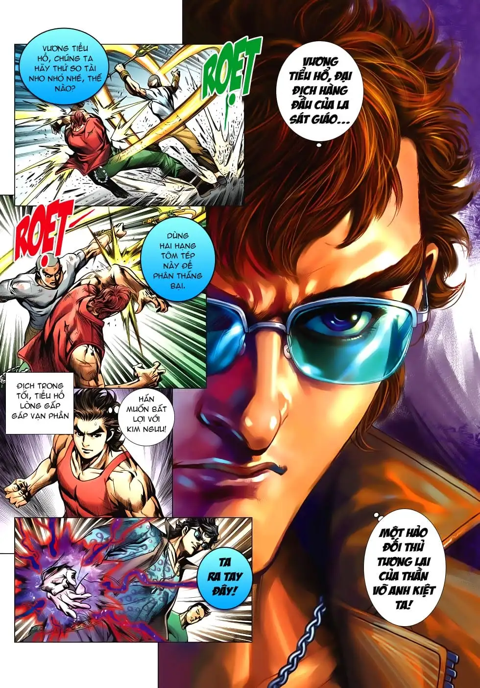 Truyện Tranh Tân Tác Long Hổ Môn trang 4