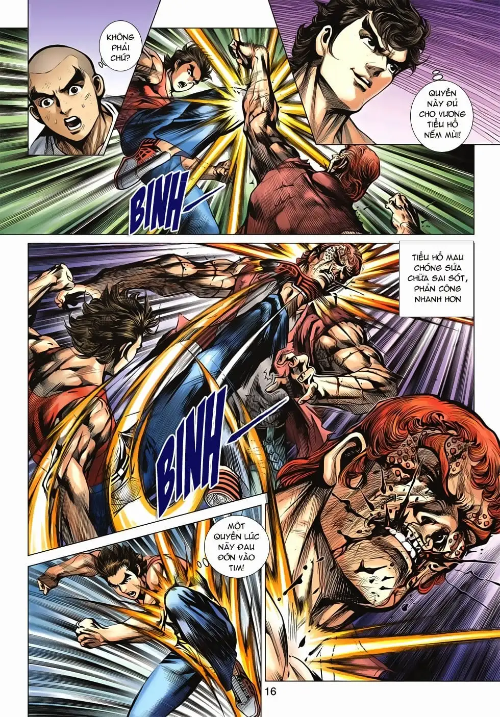 Truyện Tranh Tân Tác Long Hổ Môn trang 4