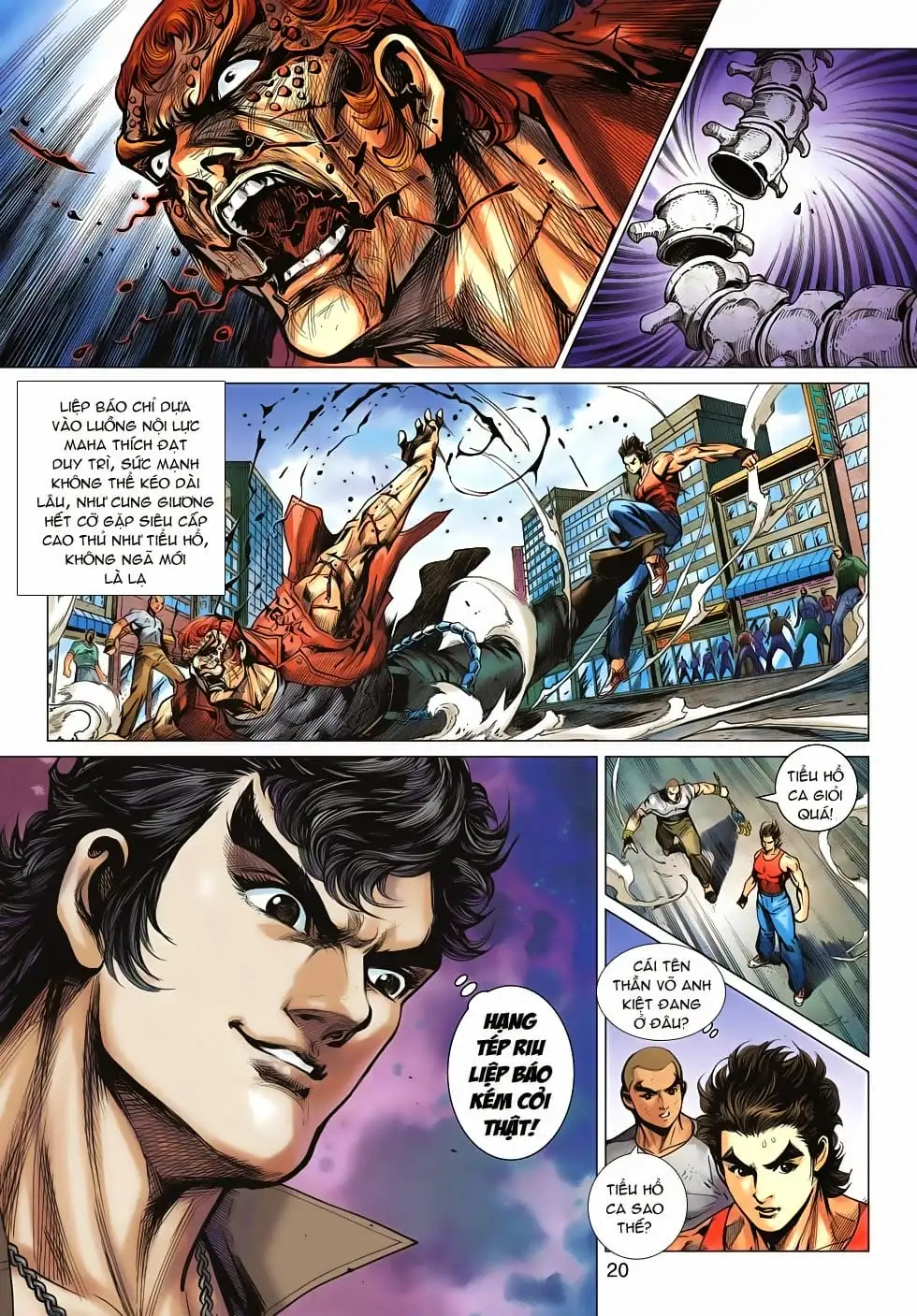 Truyện Tranh Tân Tác Long Hổ Môn trang 4