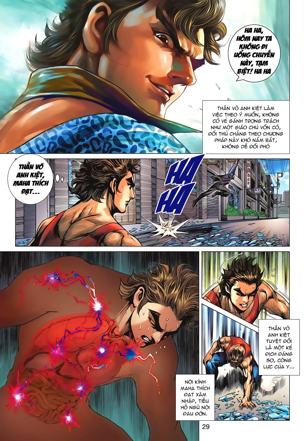 Truyện Tranh Tân Tác Long Hổ Môn trang 4