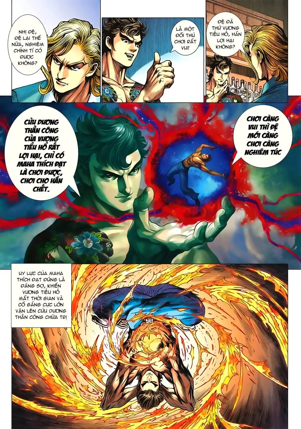 Truyện Tranh Tân Tác Long Hổ Môn trang 4