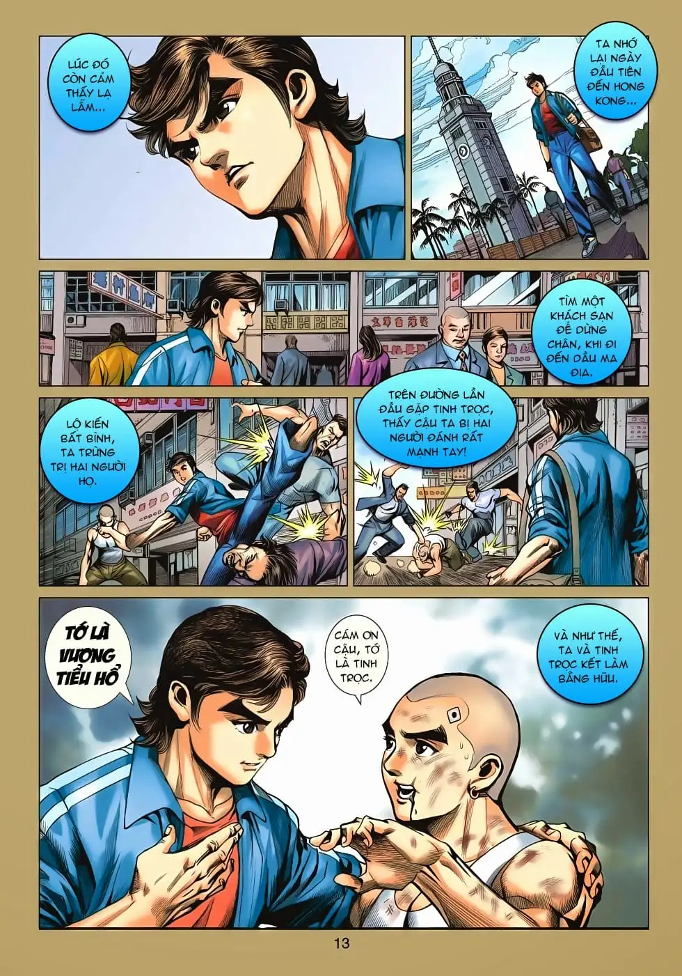 Truyện Tranh Tân Tác Long Hổ Môn trang 4