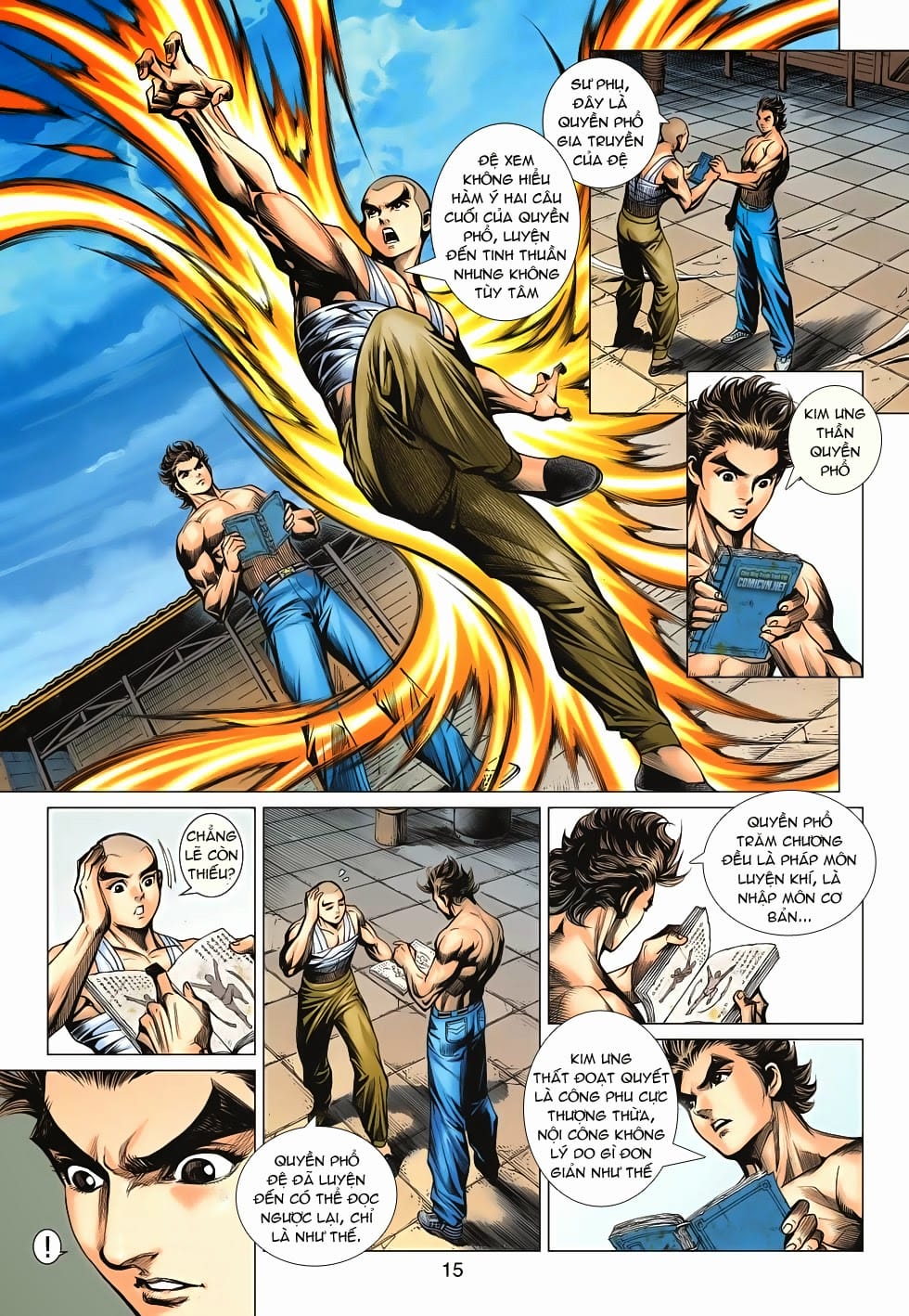 Truyện Tranh Tân Tác Long Hổ Môn trang 4