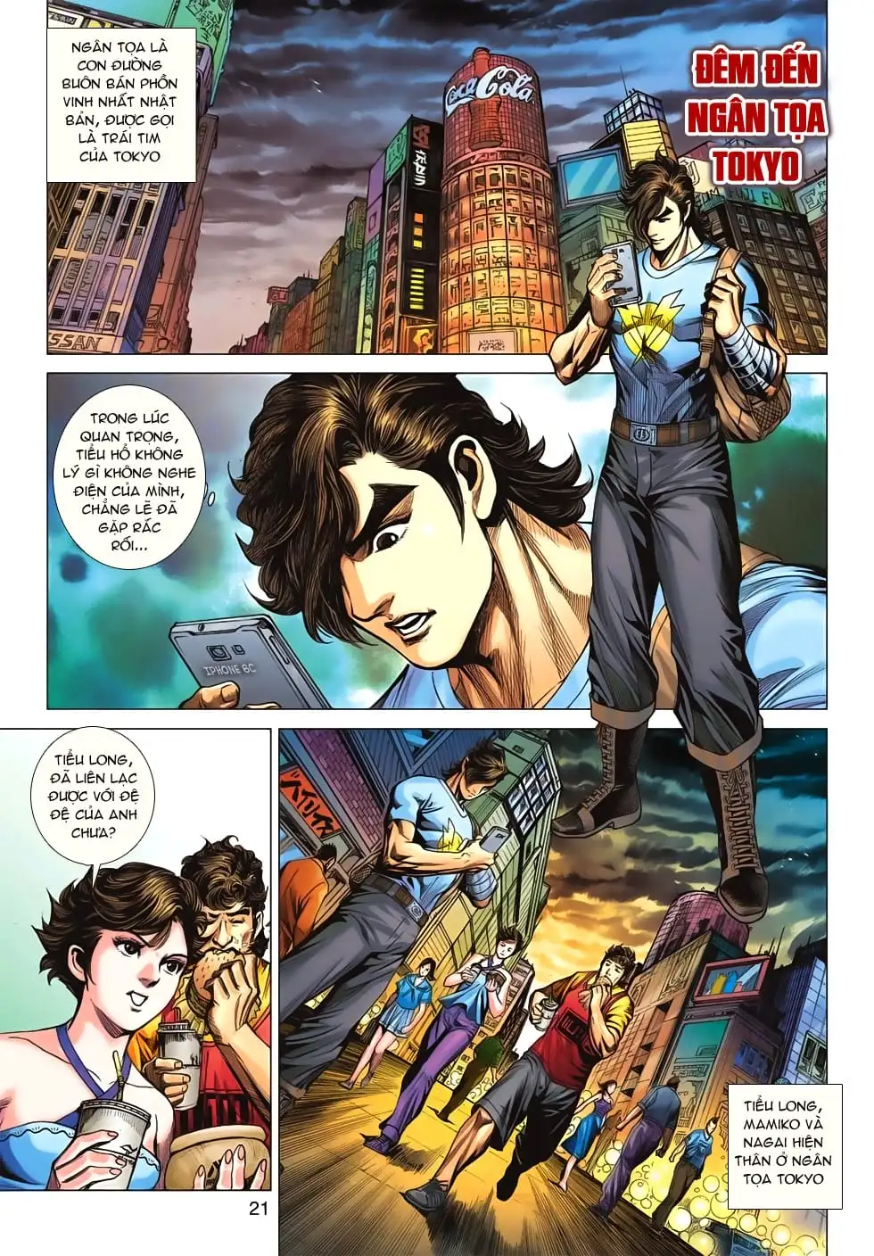 Truyện Tranh Tân Tác Long Hổ Môn trang 4