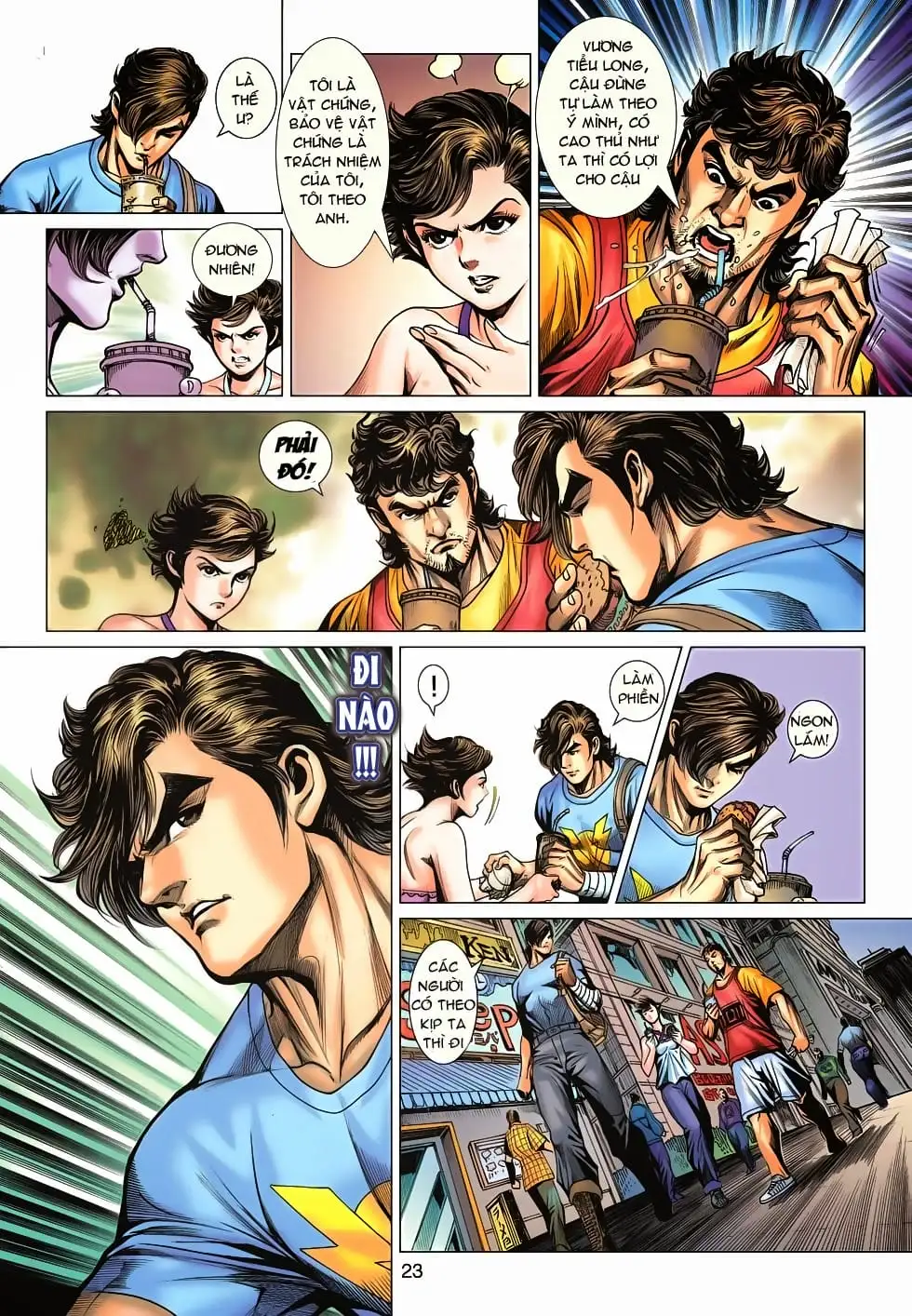 Truyện Tranh Tân Tác Long Hổ Môn trang 4