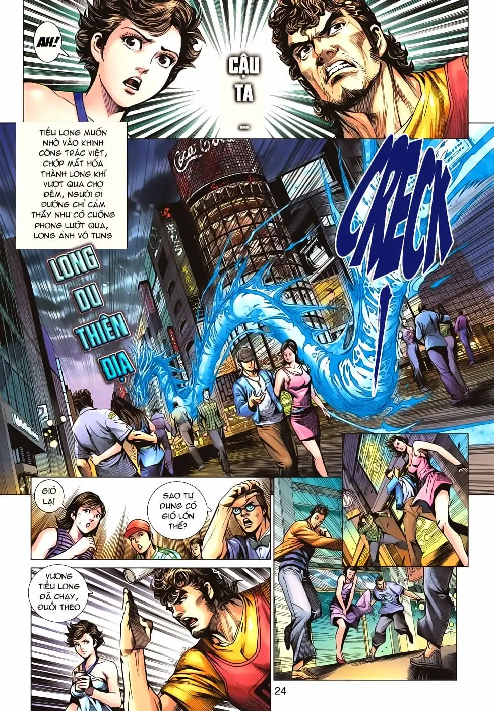 Truyện Tranh Tân Tác Long Hổ Môn trang 4