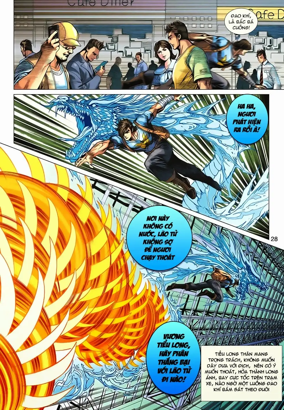 Truyện Tranh Tân Tác Long Hổ Môn trang 4