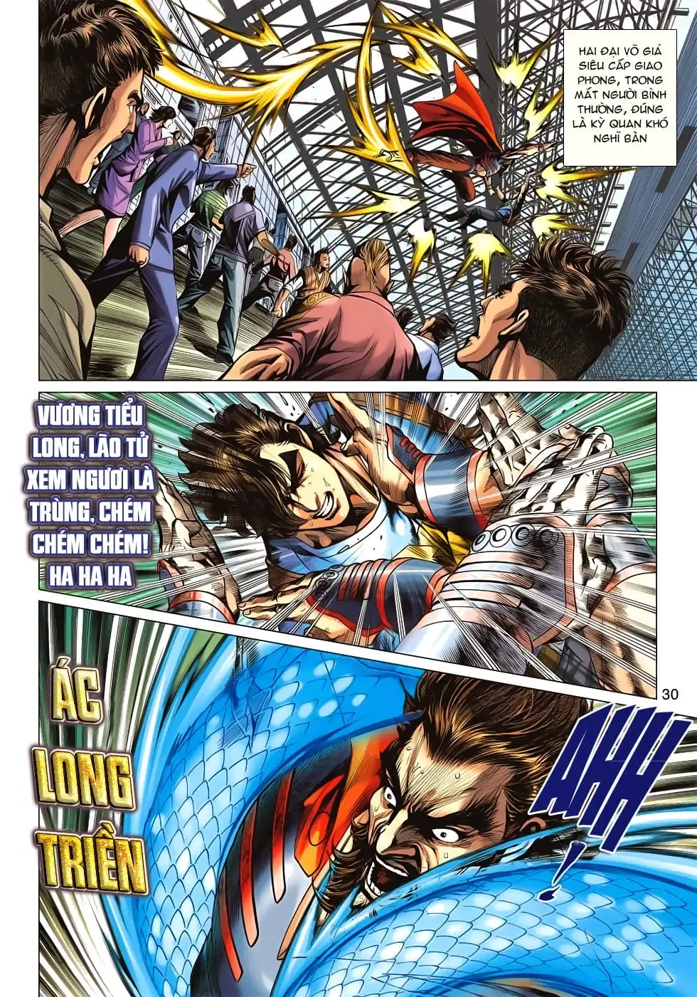 Truyện Tranh Tân Tác Long Hổ Môn trang 4