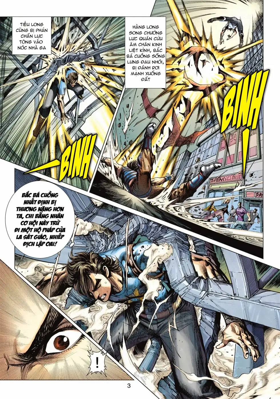 Truyện Tranh Tân Tác Long Hổ Môn trang 4