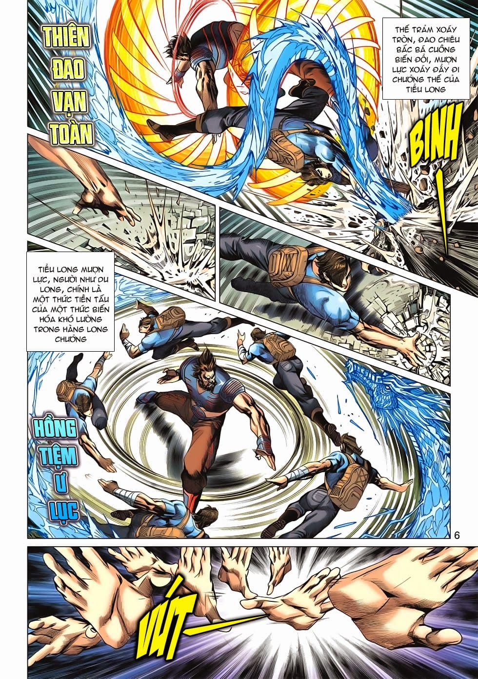 Truyện Tranh Tân Tác Long Hổ Môn trang 4