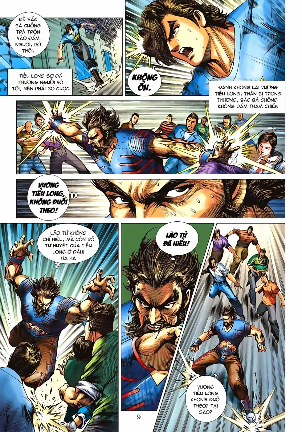 Truyện Tranh Tân Tác Long Hổ Môn trang 4