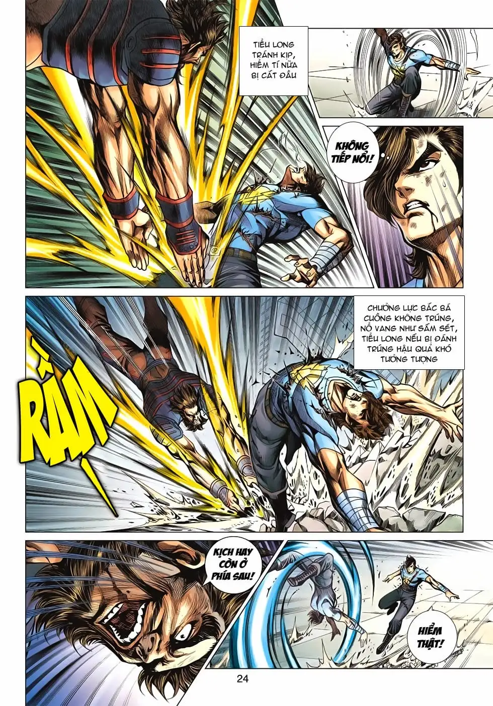 Truyện Tranh Tân Tác Long Hổ Môn trang 4