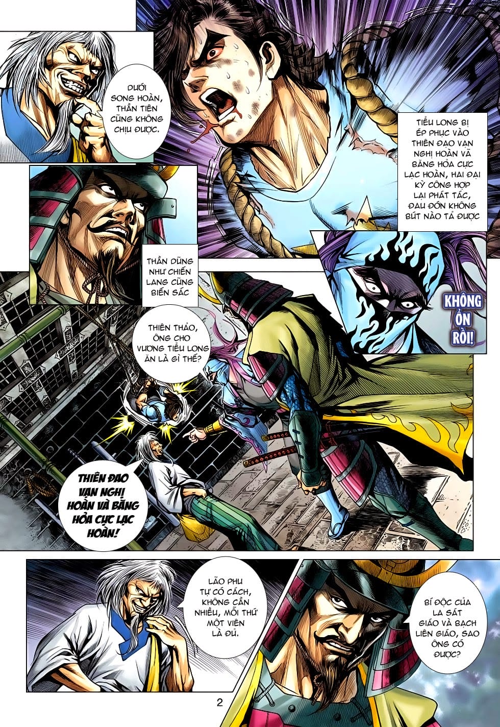 Truyện Tranh Tân Tác Long Hổ Môn trang 4