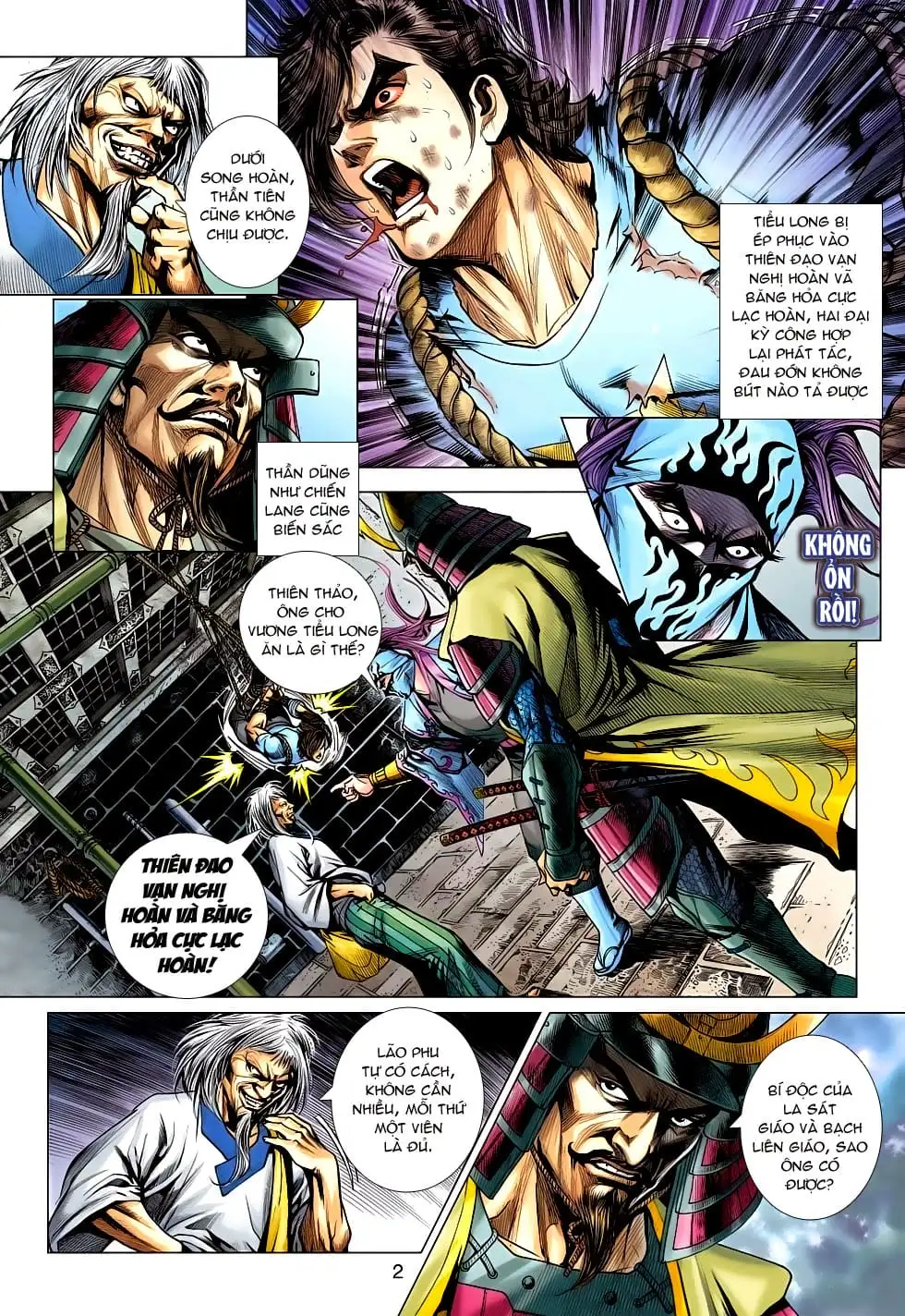 Truyện Tranh Tân Tác Long Hổ Môn trang 4