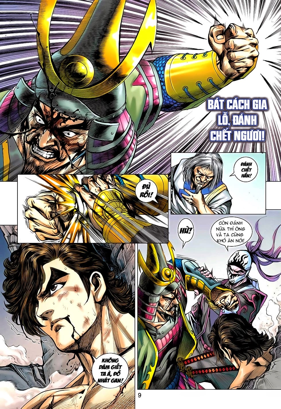 Truyện Tranh Tân Tác Long Hổ Môn trang 4