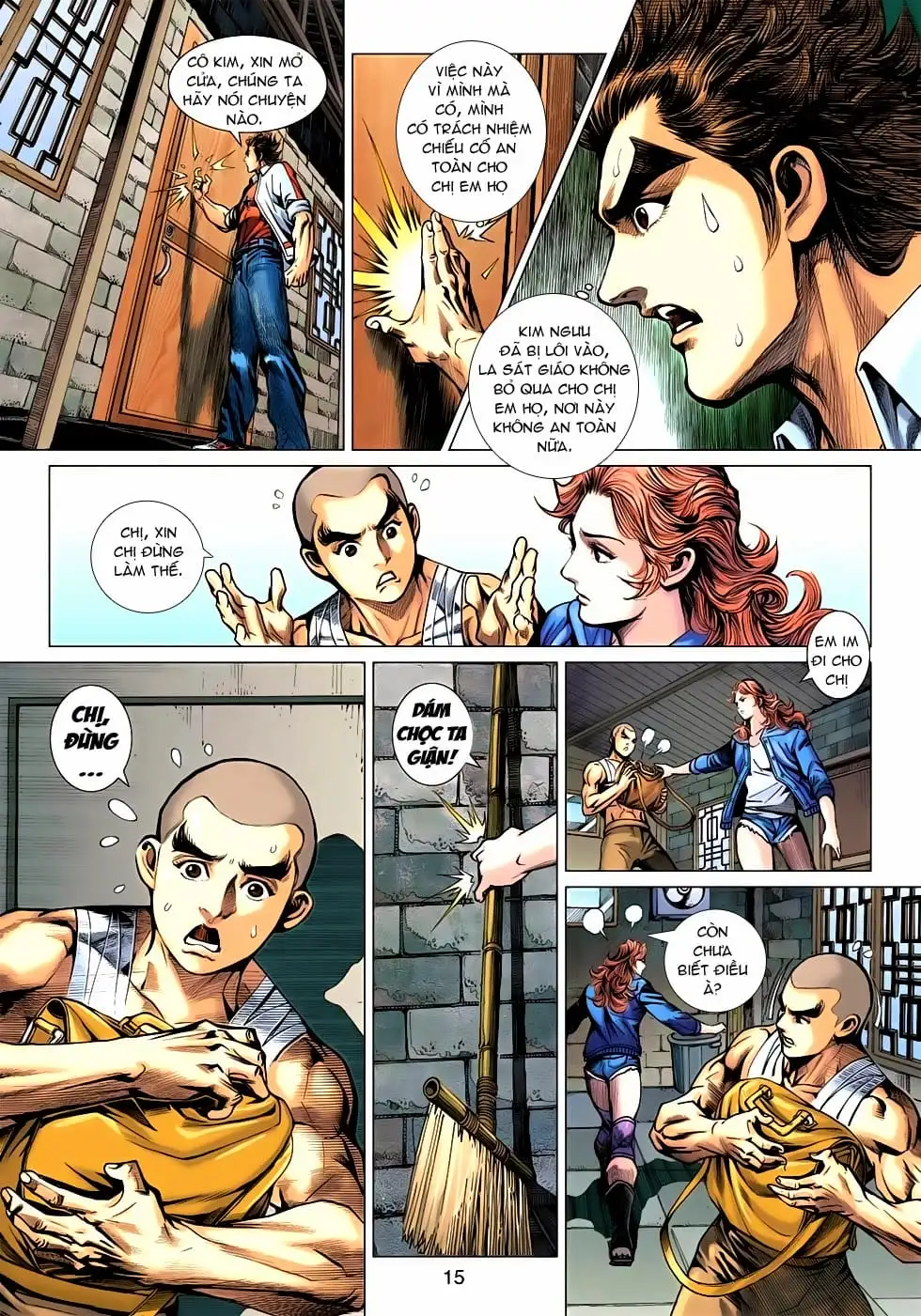 Truyện Tranh Tân Tác Long Hổ Môn trang 4