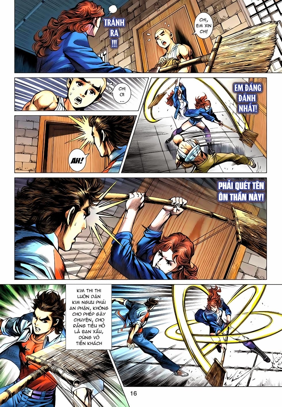 Truyện Tranh Tân Tác Long Hổ Môn trang 4