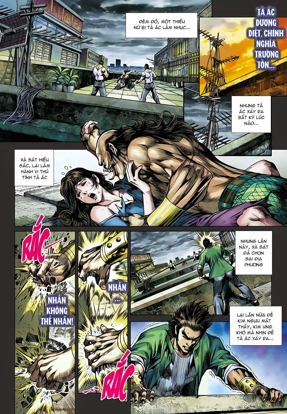 Truyện Tranh Tân Tác Long Hổ Môn trang 4
