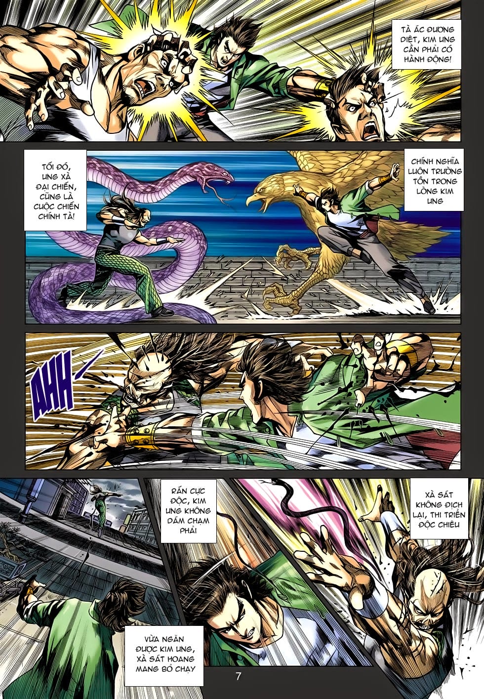 Truyện Tranh Tân Tác Long Hổ Môn trang 4